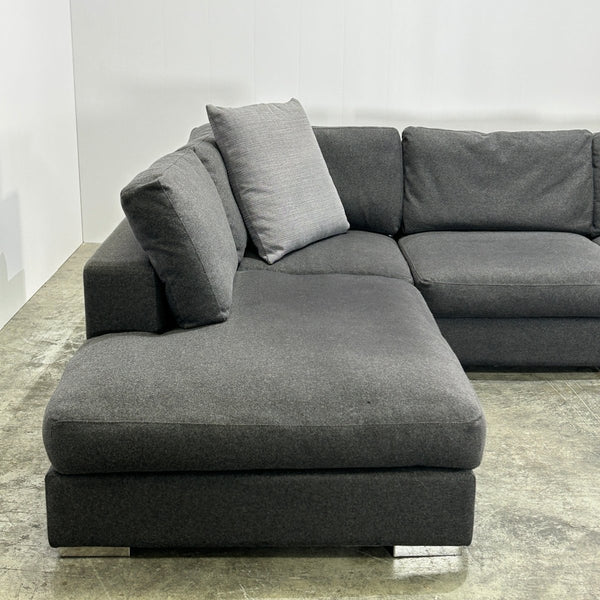 BoConcept Grey Corner Sofa @ REHAUS