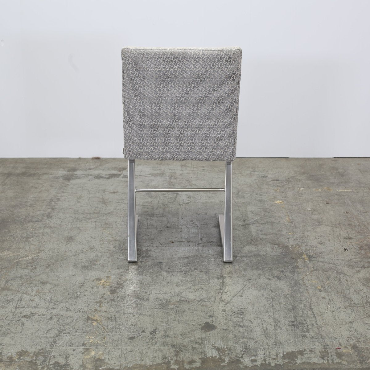BoConcept Grey Leather Mariposa Dining Chairs, Set of Four @ REHAUS