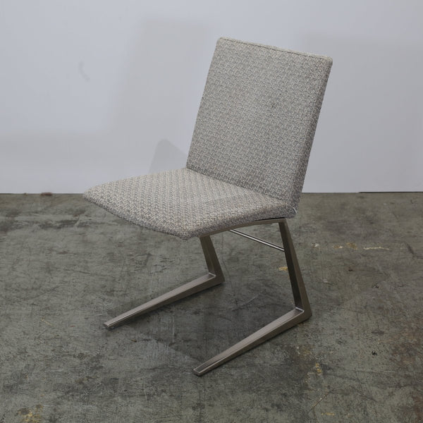 BoConcept Grey Leather Mariposa Dining Chairs, Set of Four @ REHAUS
