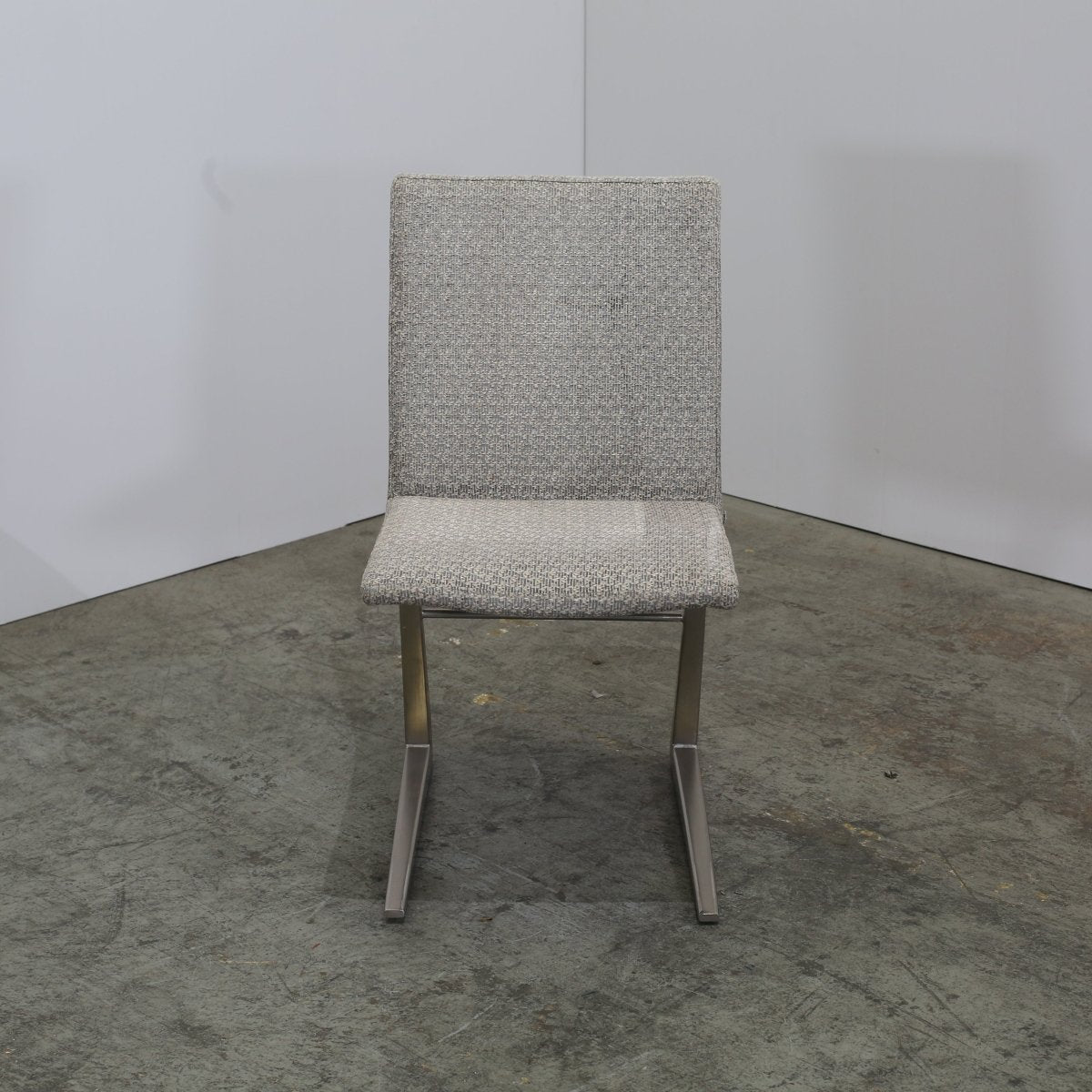 BoConcept Grey Leather Mariposa Dining Chairs, Set of Four @ REHAUS
