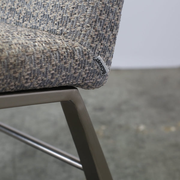 BoConcept Grey Leather Mariposa Dining Chairs, Set of Four @ REHAUS
