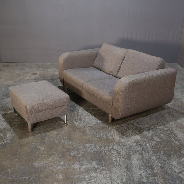 BoConcept Two Seater Sofa & Ottoman @ REHAUS