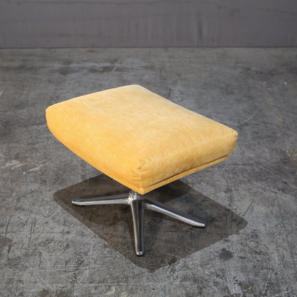 Boconcept Yellow Corduroy Stool @ REHAUS