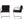 Brno Black Fabric Tubular Dining Chairs by Knoll, Set of 2 - REHAUS - Ludwig Mies van der Rohe