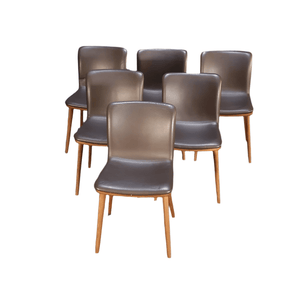 Calligaris Annie Dining Chair by Edi & Paolo Ciani, Set of Six @ REHAUS