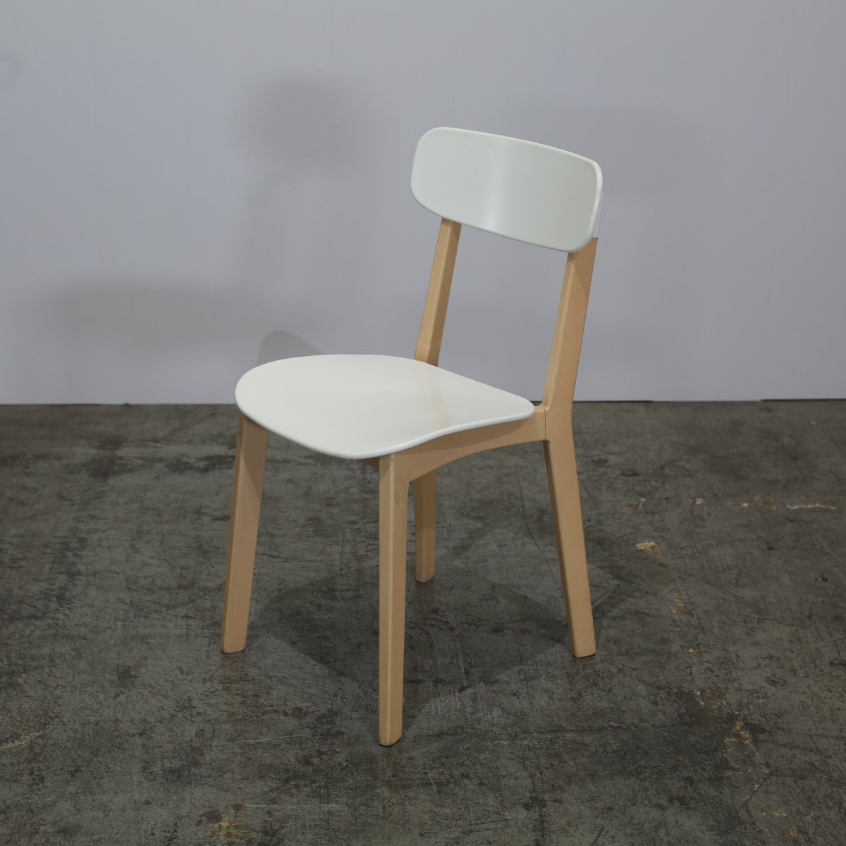 Calligaris Chaise Cream Chairs, Set of Six @ REHAUS