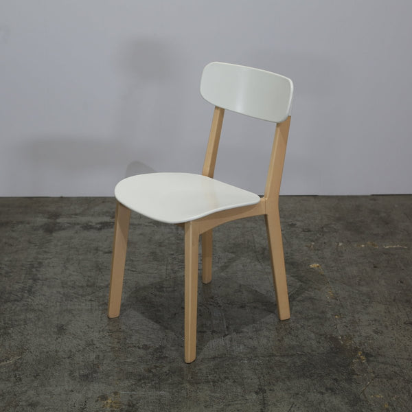 Calligaris Chaise Cream Chairs, Set of Six @ REHAUS