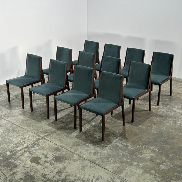 Camerich Flora Velvet Dining Chairs, Set of Twelve @ REHAUS