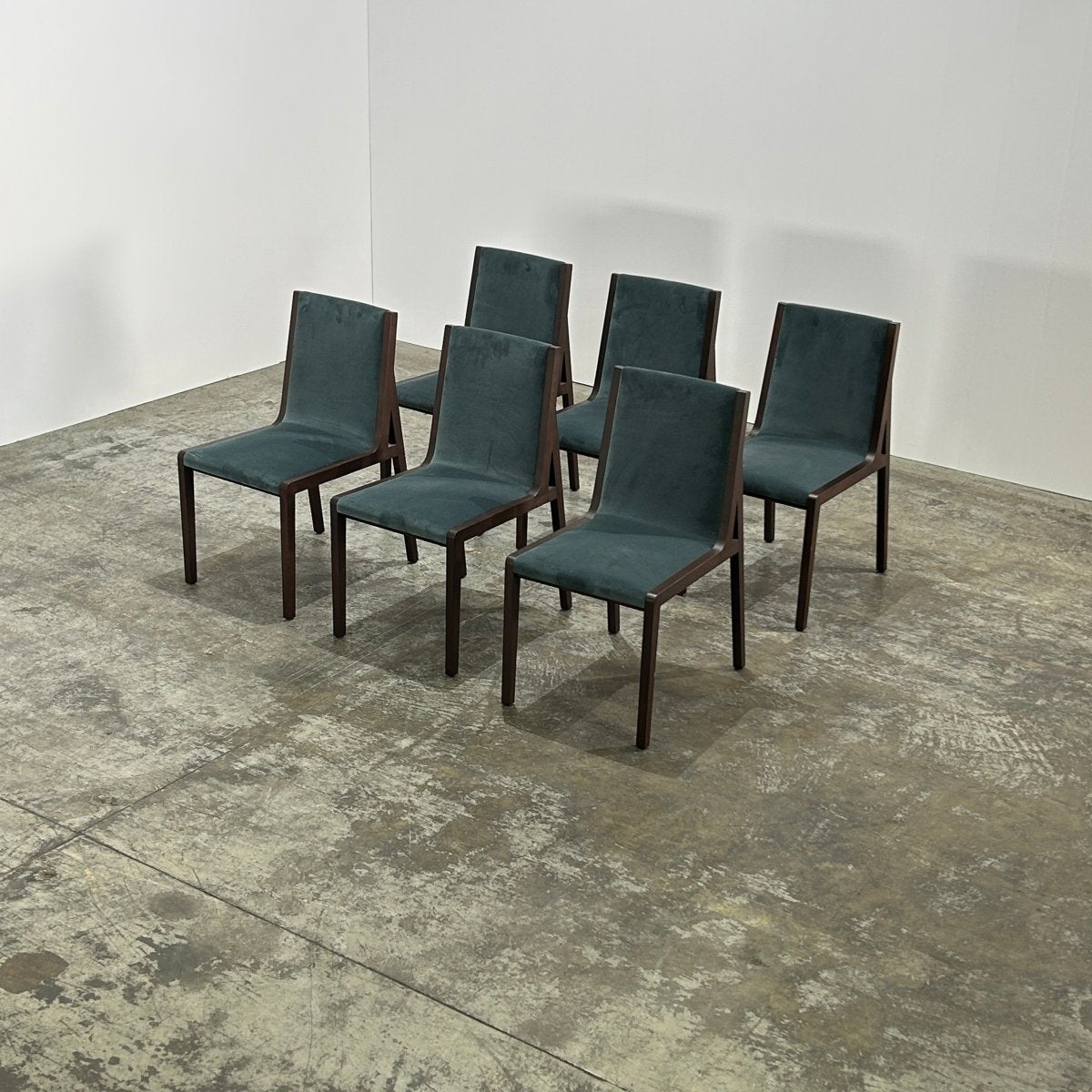 Camerich Flora Velvet Dining Chairs, Set of Twelve @ REHAUS
