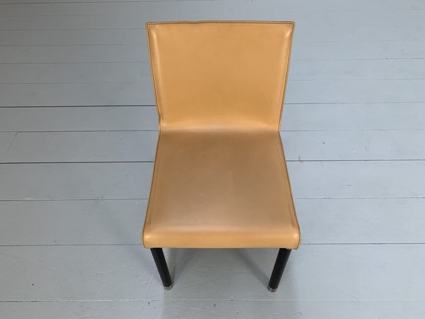Cappellini Cap Dining Armchairs - In Saddle Leather, Set of Twelve @ REHAUS
