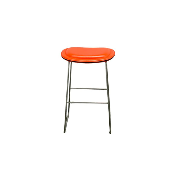 Cappellini Orange Hi Pad Bar Stool by Jasper Morrison @ REHAUS