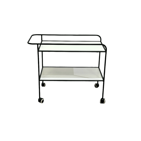 Cappellini Steel Pipe Trolley by Shiro Kuramata @ REHAUS