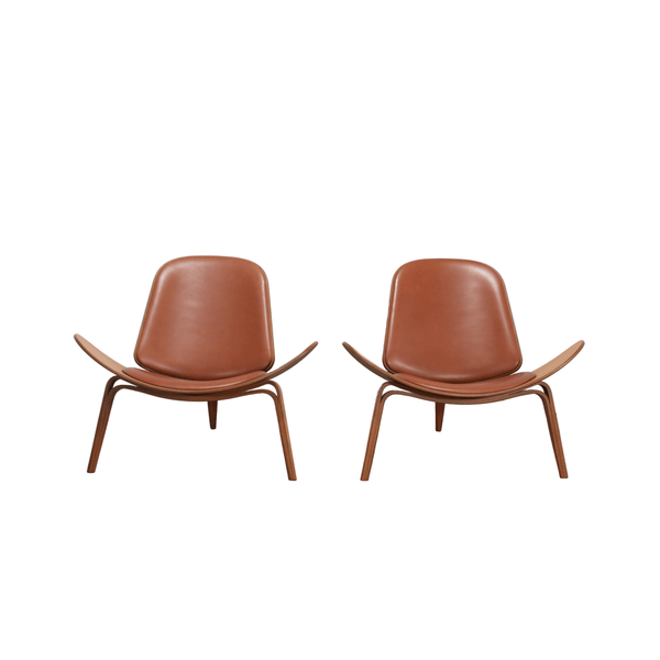 Carl Hansen CH07 Shell Chairs, Set of Two @ REHAUS