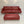Cassina 253 Nest 2.5 - Seat Sofa & Bench Footstool - In Red Pelle Leather @ REHAUS