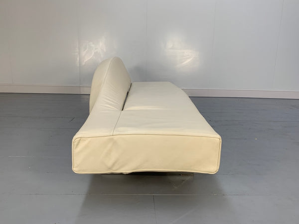 Cassina Aspen Sofa - In Ivory Pelle Leather @ REHAUS