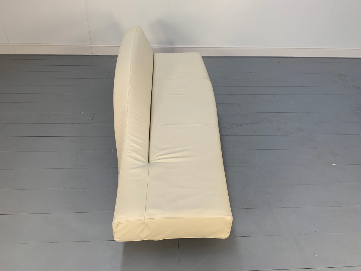 Cassina Aspen Sofa - In Ivory Pelle Leather @ REHAUS