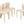Cassina by Hannes Wettstein 367 Hola Cream Leather Dining Chairs, Set of 4 - REHAUS - Hannes Wettstein
