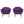 Cassina by Jaime Hayon Vico Purple Armchairs - REHAUS - jaime Hayon