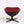 Cassina by Jean - Marie Massaud 277 Auckland Red Leather Lounge Armchair - REHAUS - Jean - Marie Massaud