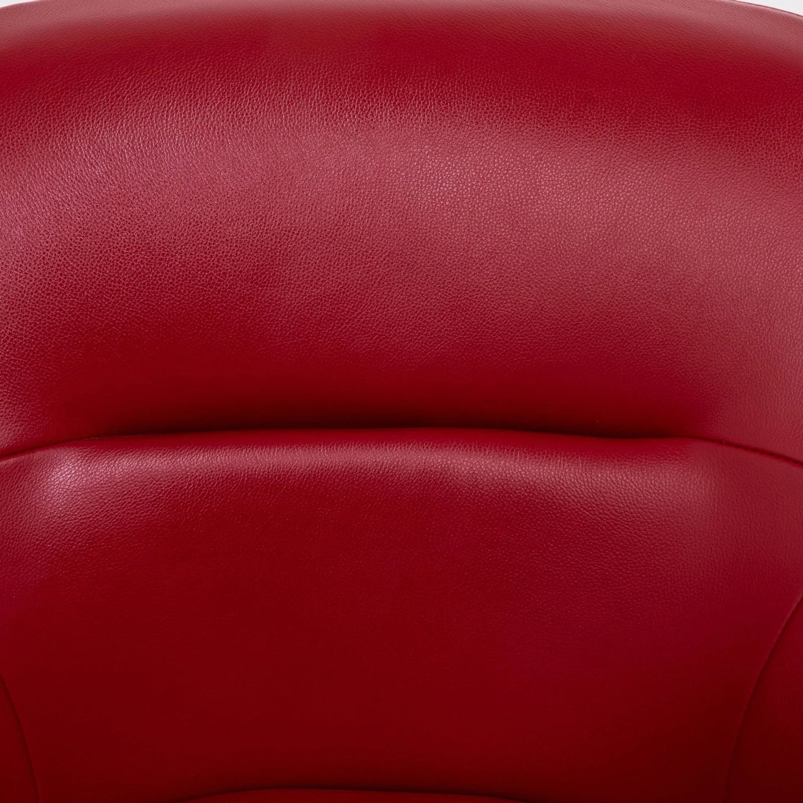 Cassina by Jean - Marie Massaud 277 Auckland Red Leather Lounge Armchair - REHAUS - Jean - Marie Massaud