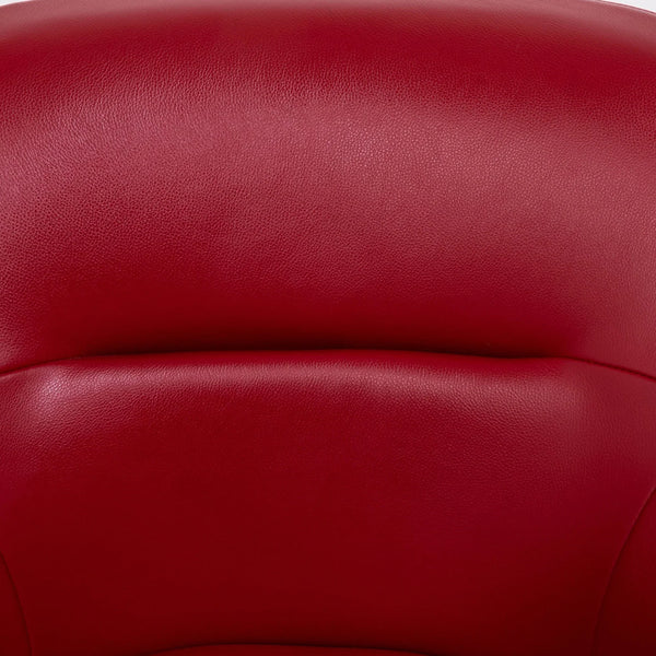 Cassina by Jean - Marie Massaud 277 Auckland Red Leather Lounge Armchair - REHAUS - Jean - Marie Massaud