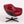Cassina by Jean - Marie Massaud 277 Auckland Red Leather Lounge Armchair - REHAUS - Jean - Marie Massaud