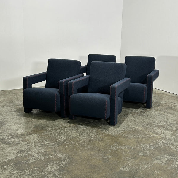 Cassina Utrecht Armchairs by Gerrit T. Rietveld, Set of Two @ REHAUS