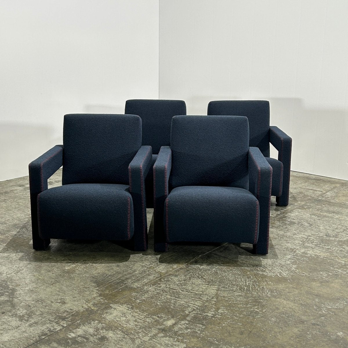 Cassina Utrecht Armchairs by Gerrit T. Rietveld, Set of Two @ REHAUS