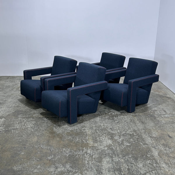 Cassina Utrecht Armchairs by Gerrit T. Rietveld, Set of Two @ REHAUS