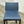 Cattelan Italia Arcadia Blue Leather Bar Stools by Paolo Cattelan, Set of Four @ REHAUS