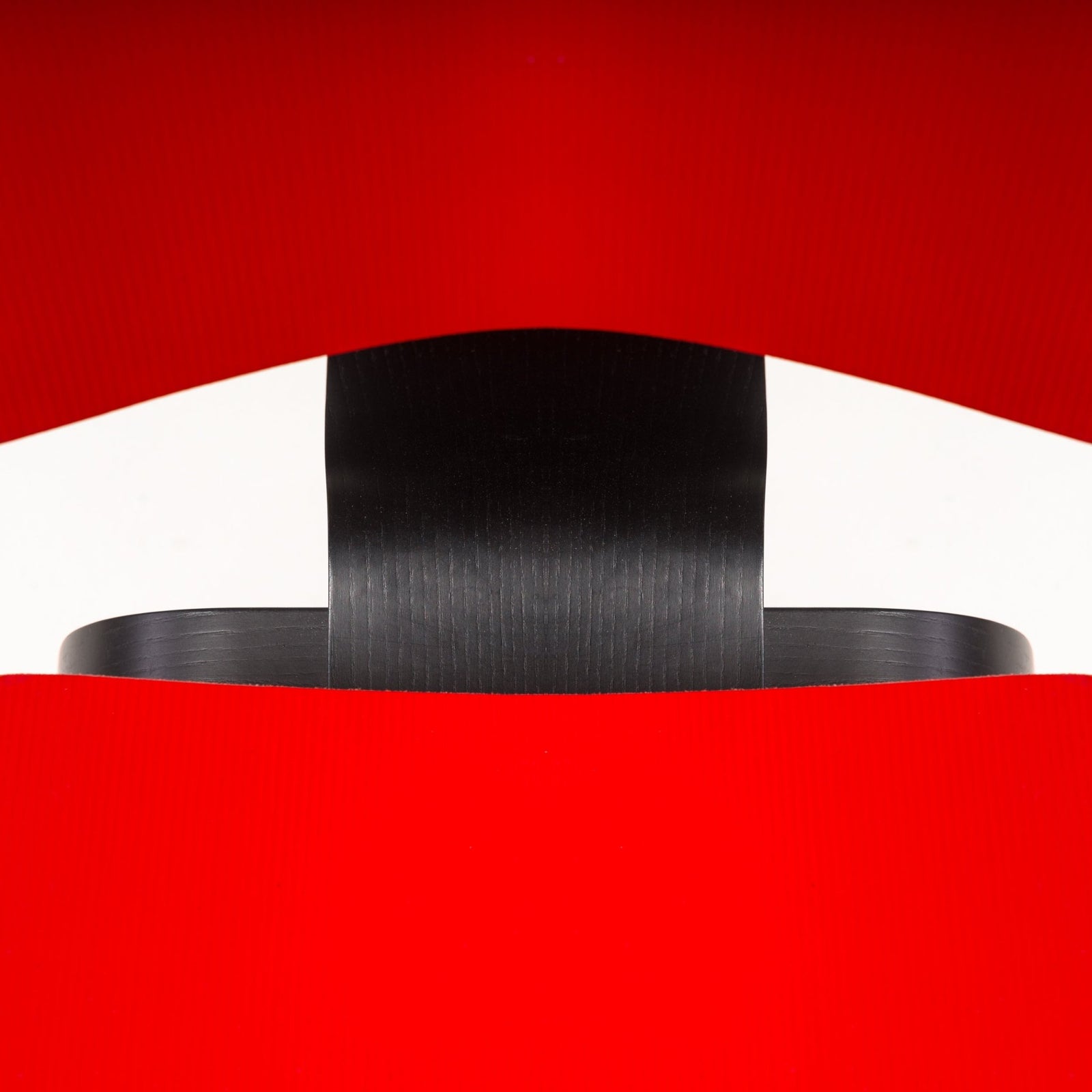 Charles and Ray Eames for Herman Miller Red and Black DCW Accent Chair 2004 - REHAUS - Charles & Ray Eames