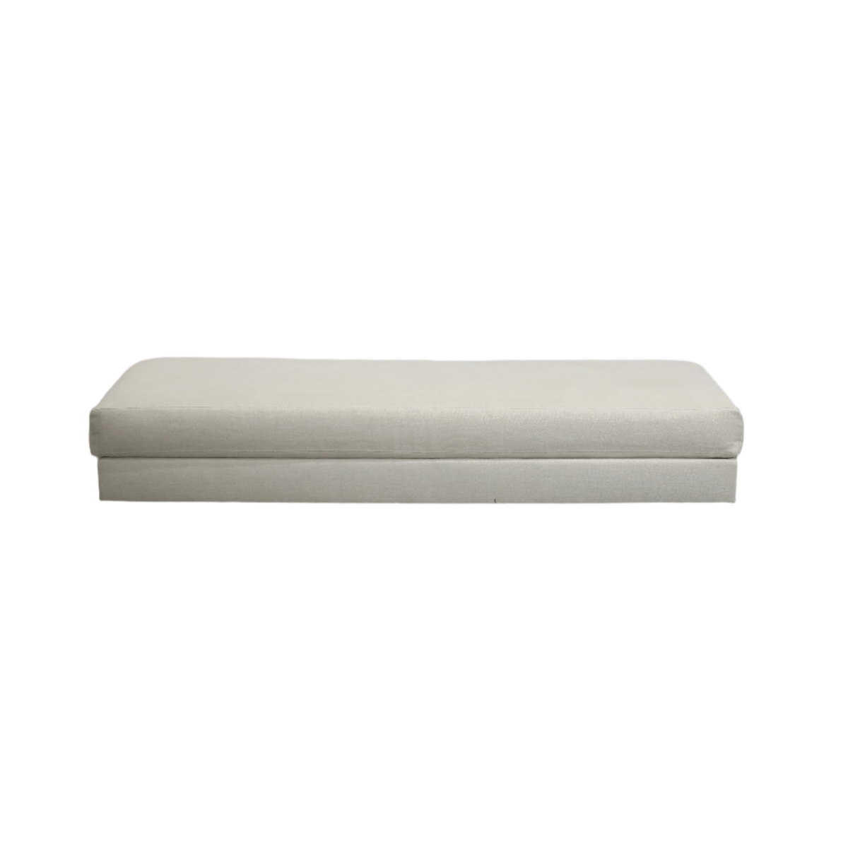 Christian Liaigre Cream Pouf @ REHAUS