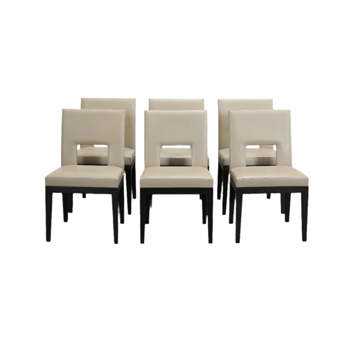 Christian Liaigre Velin Dining Chairs, Set of Six @ REHAUS