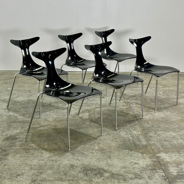 Ciacci Kreaty Delfy Dining Chairs by Gino Carollo, Set of Six @ REHAUS