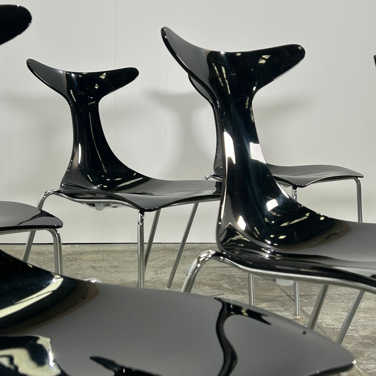 Ciacci Kreaty Delfy Dining Chairs by Gino Carollo, Set of Six @ REHAUS