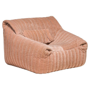Cinna Ligne Roset Salmon Pink Sandra Armchair by Annie Hiéronimus, 1970s @ REHAUS