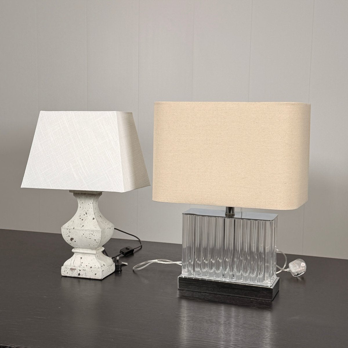 Coach House Differing Table Lamps, Set of Two @ REHAUS