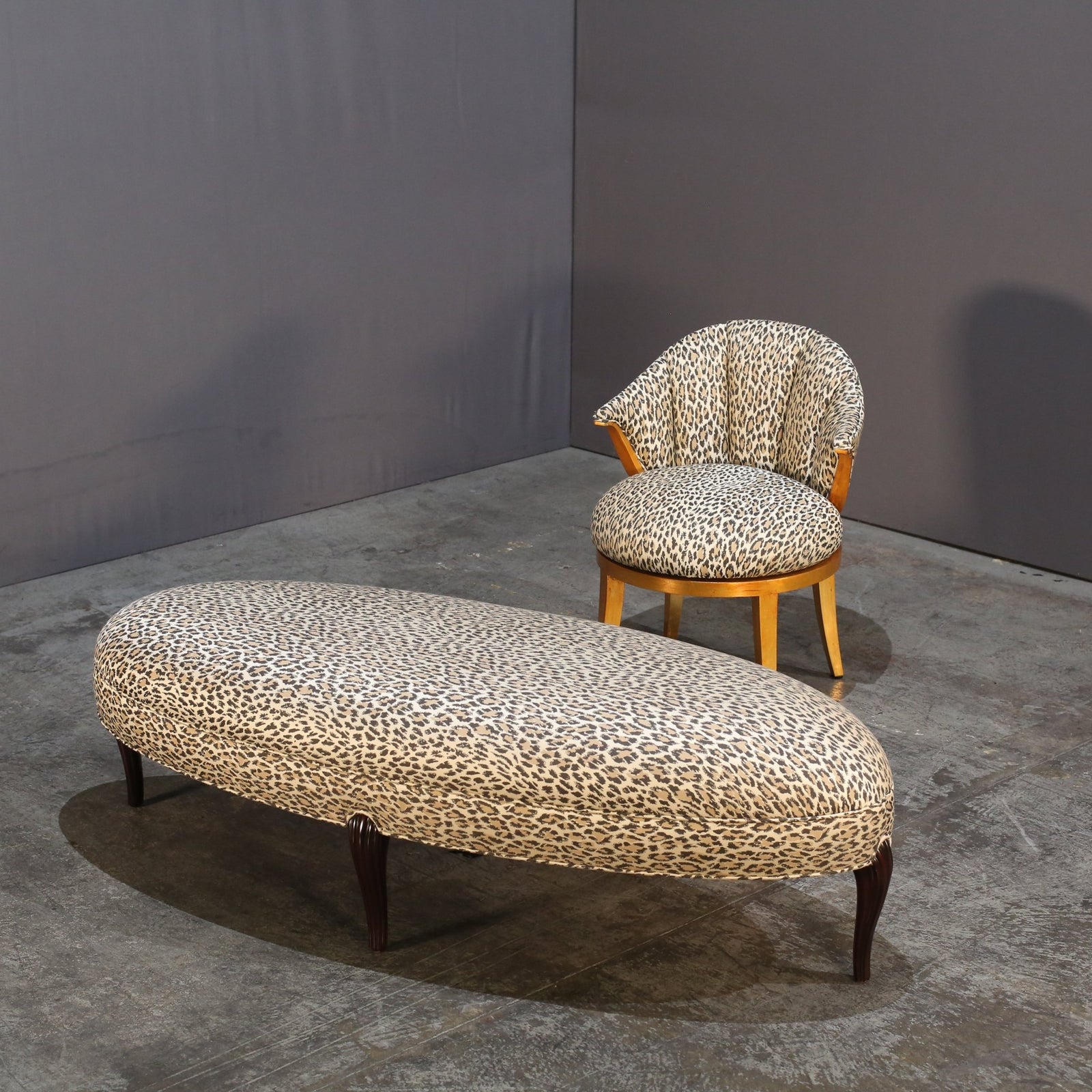Custom Leopard Accent Chair by Christopher Guy @ REHAUS