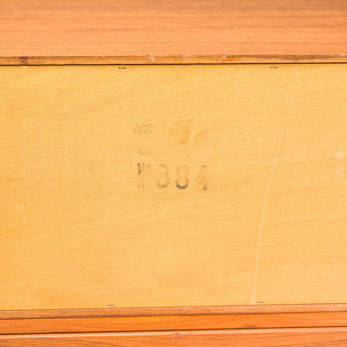 Danish Kai Kristiansen for Aksel Kjersgaard Teak Hallway Bench With Two Drawers - REHAUS - Danish Kai Kristiansen
