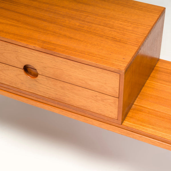 Danish Kai Kristiansen for Aksel Kjersgaard Teak Hallway Bench With Two Drawers - REHAUS - Danish Kai Kristiansen