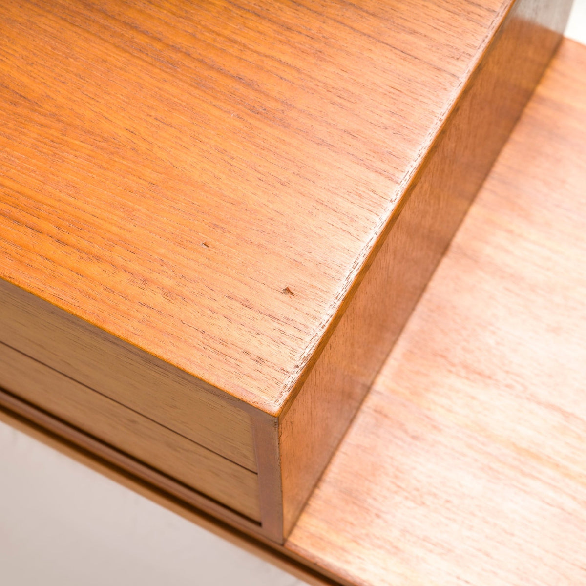 Danish Kai Kristiansen for Aksel Kjersgaard Teak Hallway Bench With Two Drawers - REHAUS - Danish Kai Kristiansen