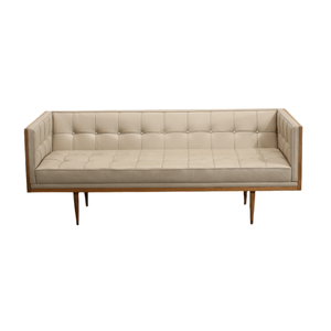 De La Espada Leather Box Sofa by Autoban @ REHAUS