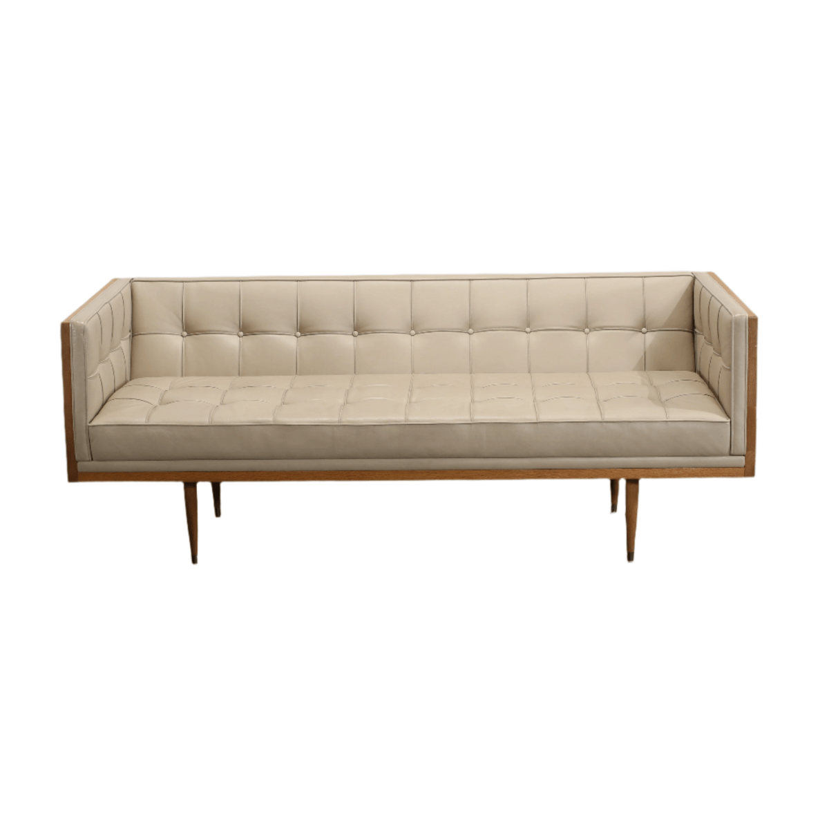De La Espada Leather Box Sofa by Autoban @ REHAUS