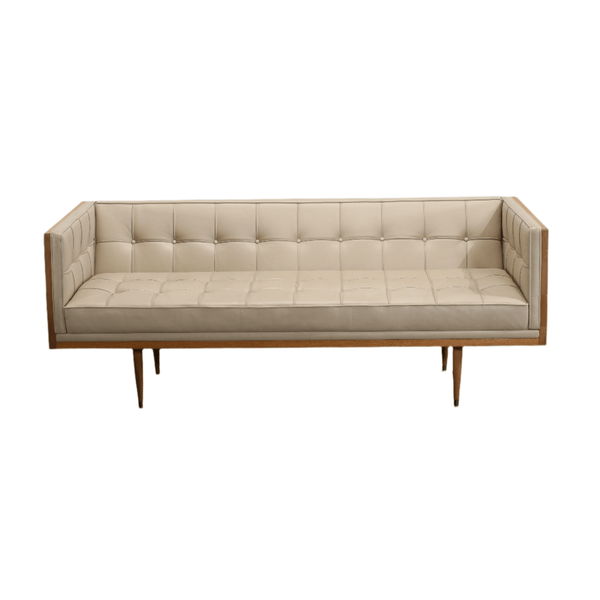 De La Espada Leather Box Sofa by Autoban @ REHAUS