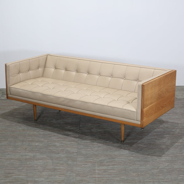 De La Espada Leather Box Sofa by Autoban @ REHAUS