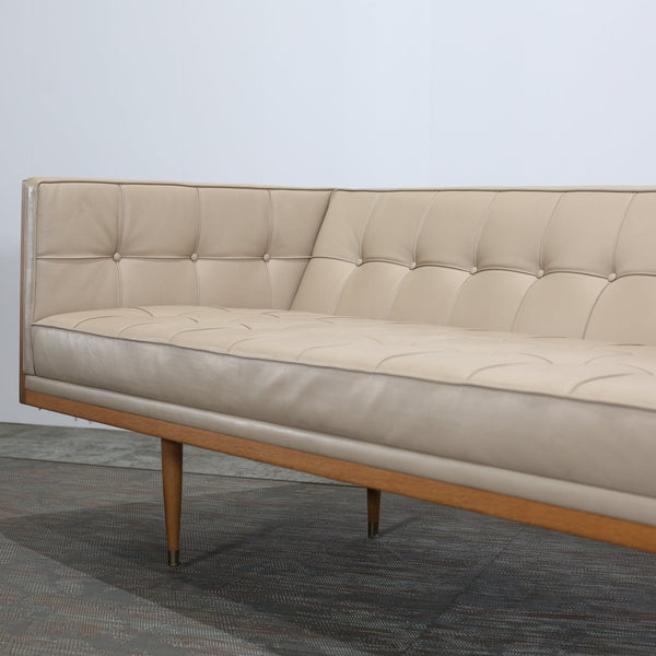 De La Espada Leather Box Sofa by Autoban @ REHAUS