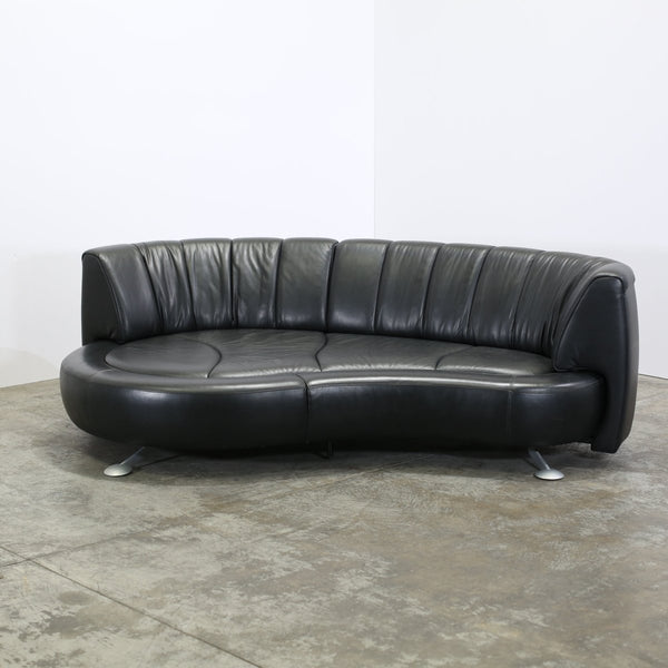 De Sede 164/29 Leather Sofa by Hugo de Ruiter @ REHAUS