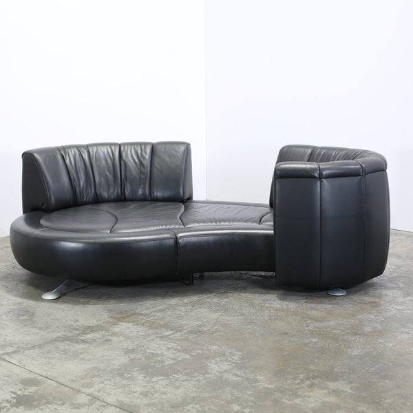 De Sede 164/29 Leather Sofa by Hugo de Ruiter @ REHAUS