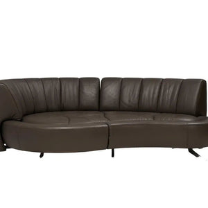 De Sede by Hugo de Ruiter Grey Leather DS - 164/29 Sofa - REHAUS - Hugo de Ruiter
