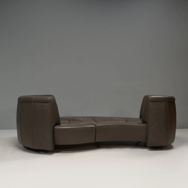 De Sede by Hugo de Ruiter Grey Leather DS - 164/29 Sofa - REHAUS - Hugo de Ruiter